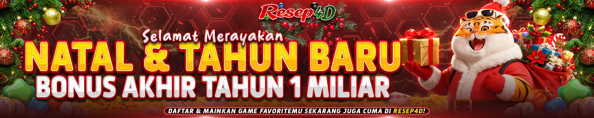 BANNER  TAHUN BARU RESEP4D